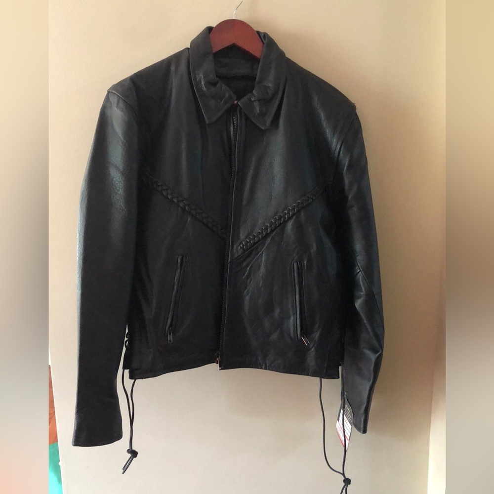 Woman’s Leather Riding Jacket